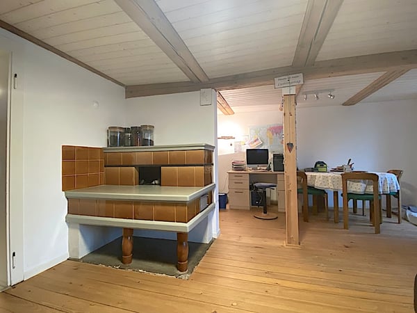 Landhaus mit 3 Wohnungen, Praxis, Pferdeboxen, Quelle, Bauland 32