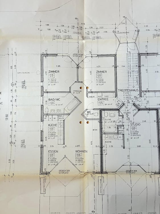 3.5-Zimmer EG Wohnung mit 2 Sitzpläten 13