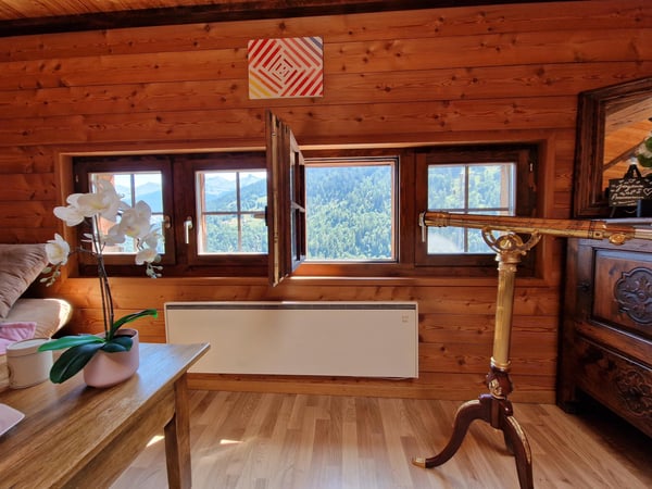 Vente aux étrangers possible - Appartement de charme avec terrasse et vue panoramique sur les Alpes 5