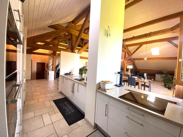 Charmant appartement de 3 pièces au dernier étage d'une ferme rénovée 3