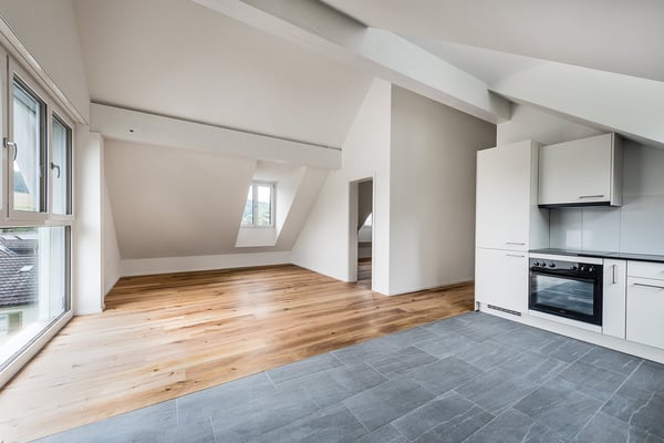 Helle 1.5-Zimmer-Dachgeschosswohnung 1