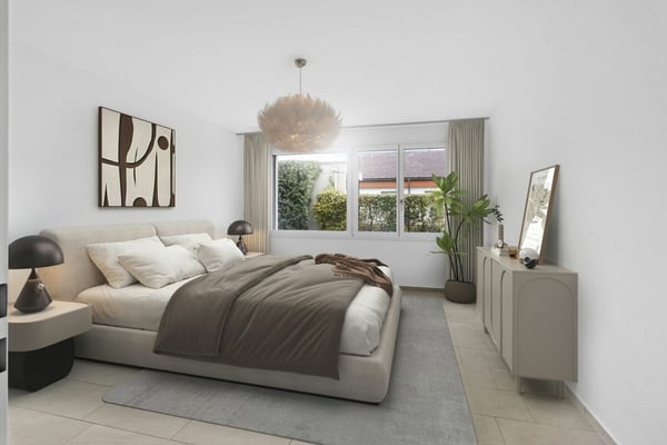 Hübsche & Neuwertige 1.5 Zimmer Gartenwohnung 2