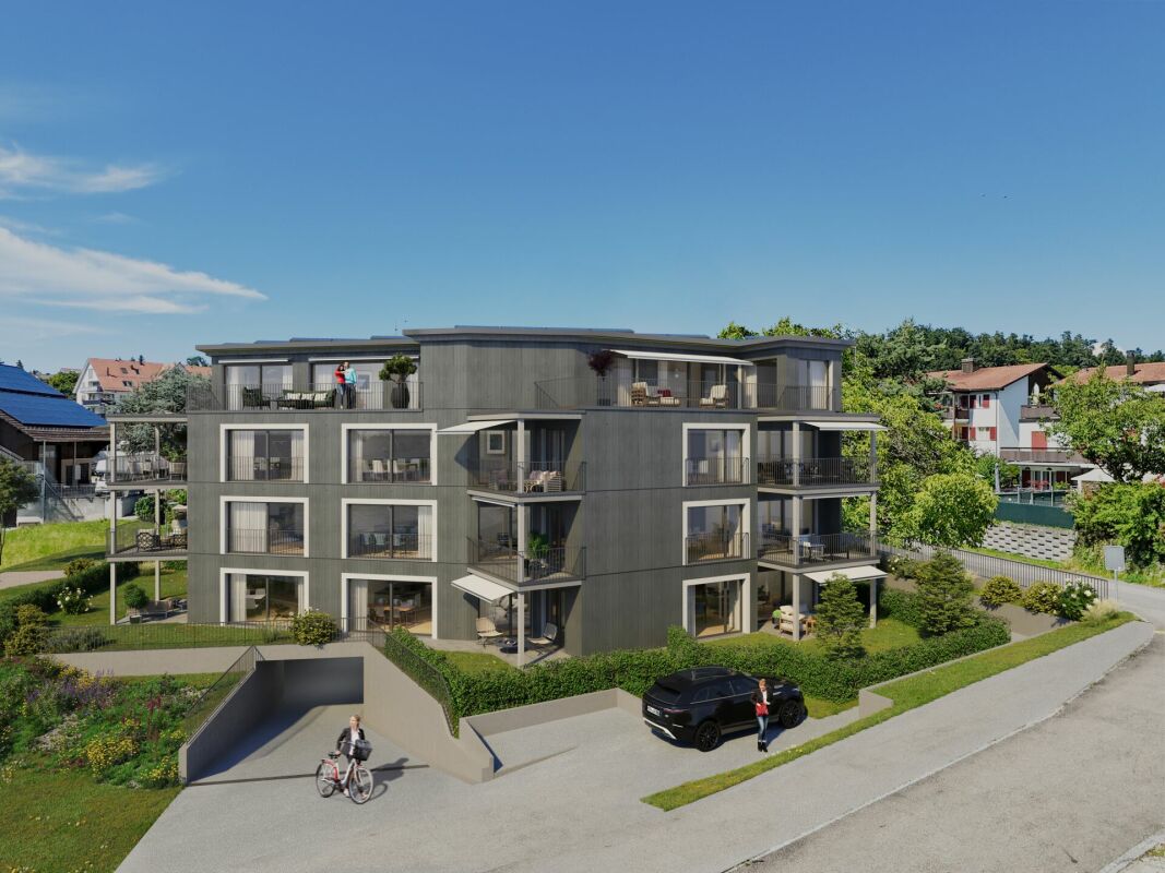 Appartement de jardin 4,5 pièces dans le nouvel immeuble MFH Ruediland