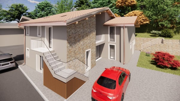 Nuovo progetto residenziale di 3 unità abitative 4