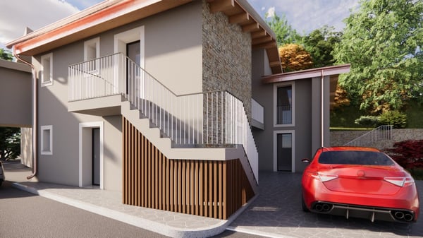 Nuovo progetto residenziale di 3 unità abitative 2