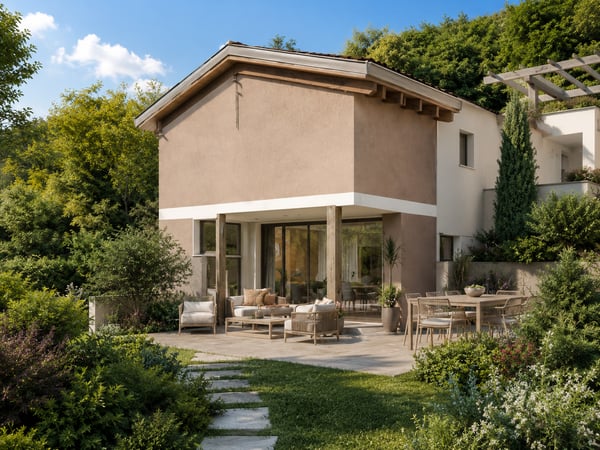 NUOVO PROGETTO:MODERNA CASA UNIFAMILIARE CON GIARDINO PRIVATO 1