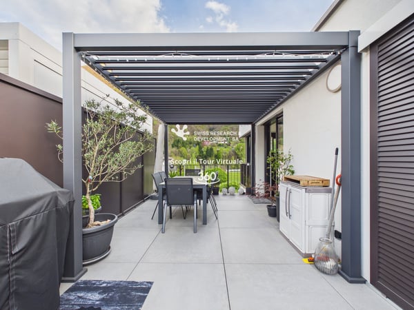 CONTEMPORANEO APPARTAMENTO DI 3,5 LOCALI CON AMPIA TERRAZZA E DOMOTICA INTEGRATA 8