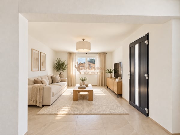 NUOVA CASA BIFAMILIARE CON DUE APPARTAMENTI INDIPENDENTI ,GIARDINO E BOX AUTO 3