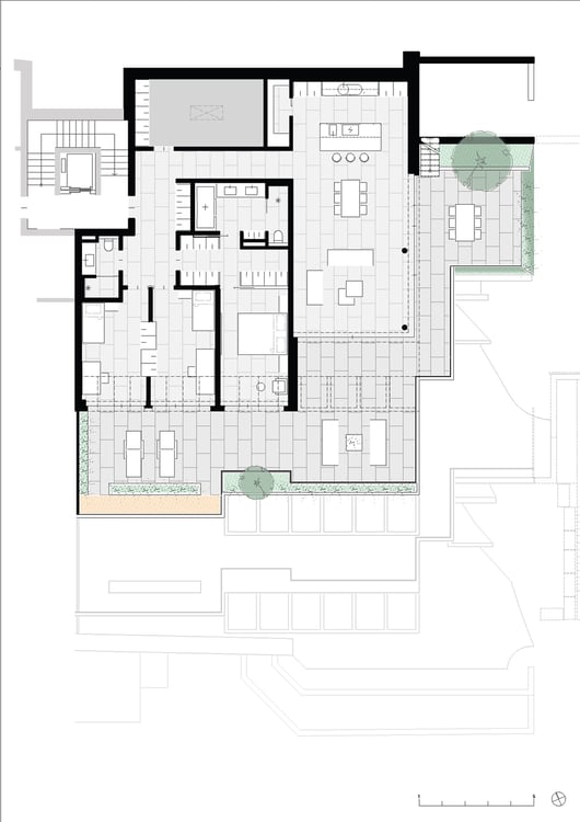 Neubau: 4.5-Zimmer-Terrassenwohnung, 144 m² - Wohnen am Sonnenhang 9