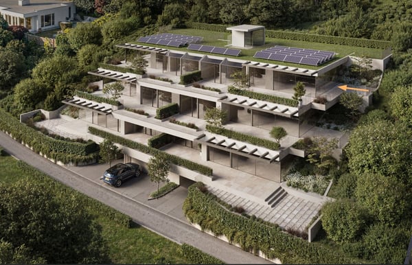 Neubau: 4.5-Zimmer-Terrassenwohnung, 151 m² - Wohnen am Sonnenhang