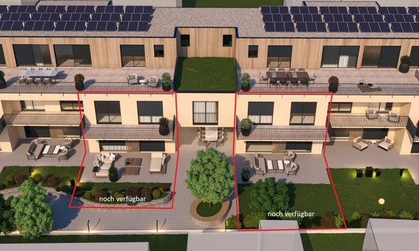 Exklusives Wohngefühl: Schlüsselfertige 1.5-Zimmer-Maisonette mit Garten, Terrasse und 2 Balkonen 3