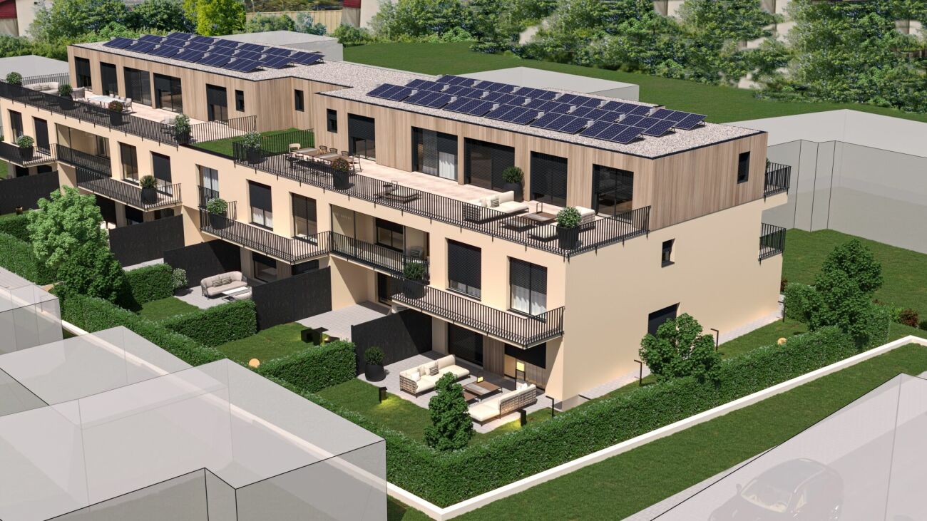 Penthouse moderno di 4,5 locali con terrazza di 79m², camera da letto principale con bagno annesso