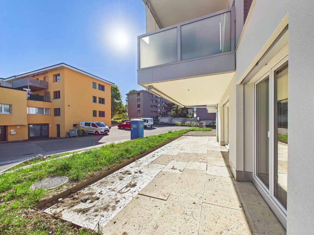 Neubau 4.5-Zi.-Gartenwohnung mit Südausrichtung zentral in Affoltern am Albis