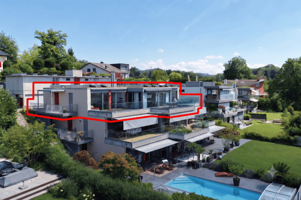 Exklusive 6.5-Zimmer-Maisonette-Terrassenwohnung mit Alpenpanorama & 75 m² Sonnenterrasse 5