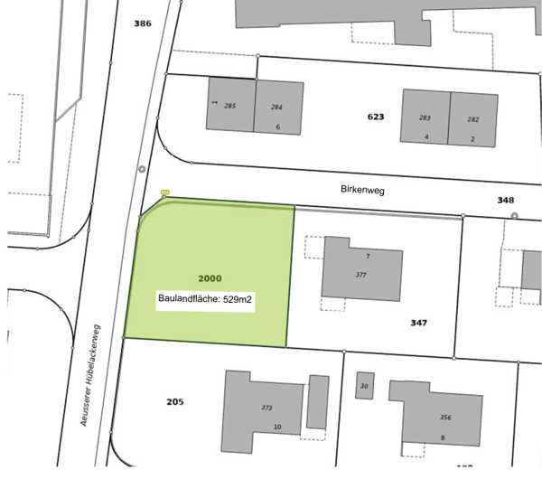 Begehrte Bauparzelle mit vielseitigem Neubaupotenzial in Hunzenschwil 2