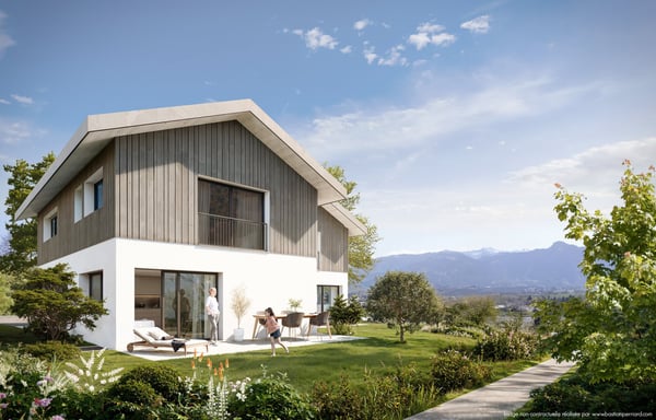 Vuadens – Magnifique villa jumelée neuve de 5,5 pièces avec vue ouest 3
