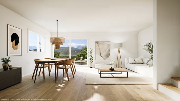 Vuadens – Magnifique villa jumelée neuve de 5,5 pièces avec vue ouest 2