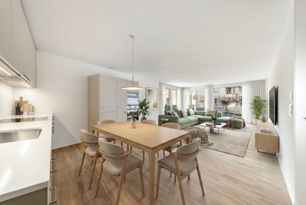 Ihre brandneue, moderne Wohnung im Herzen von Oerlikon 1