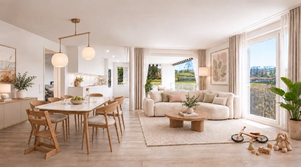 Neubauprojekt Schachenweid - Garten Maisonettewohnung - Zuhause zwischen Stadt und Natur 2