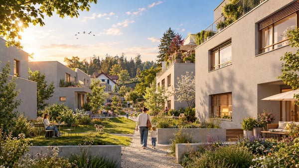 Nachhaltig. Modern. Zuhause. - Ihr neues Zuhause mit Garten