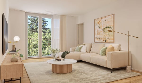 Moderne 3.5-Zimmer-Wohnung im obersten Geschoss mit Weitblick 6