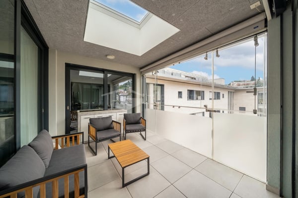 ELEGANTES PENTHOUSE NUR EIN PAAR SCHRITTE VOM ZENTRUM VON LUGANO ENTFERNT 11
