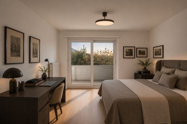 Elegante 4,5-Zimmer-Wohnung mit Terrassen, in der Nähe des Zentrums und des Bahnhofs von Lugano 5