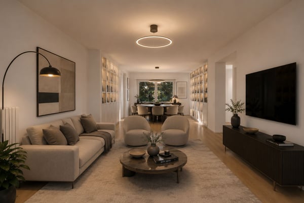 Elegante 4,5-Zimmer-Wohnung mit Terrassen, in der Nähe des Zentrums und des Bahnhofs von Lugano 3