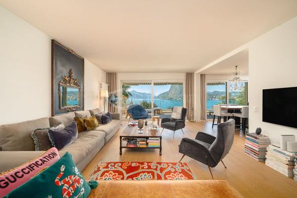 CONTEMPORARY ELEGANCE WITH LAKE VIEW IN CASTAGNOLA – 2.5 ROOMS 2