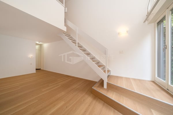 DUPLEX CON GIARDINO IN CENTOR LUGANO 7