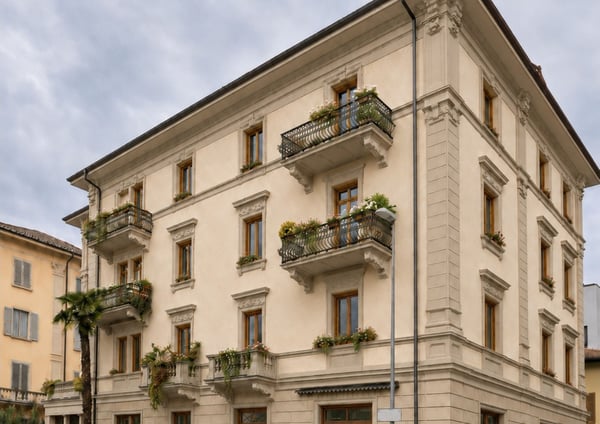 Palazzina storica in centro a Lugano Oggetto 1 7