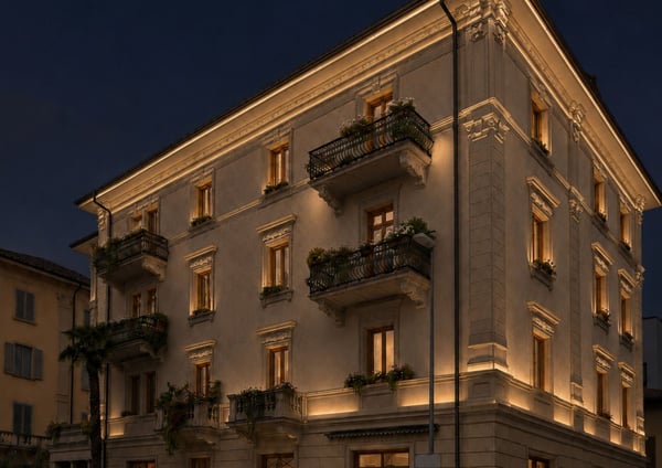 Palazzina storica in centro a Lugano Oggetto 1