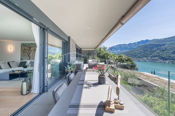 Exklusive 3,5-Zimmer-Wohnung mit Seeblick in Morcote zu verkaufen (Copy) 3
