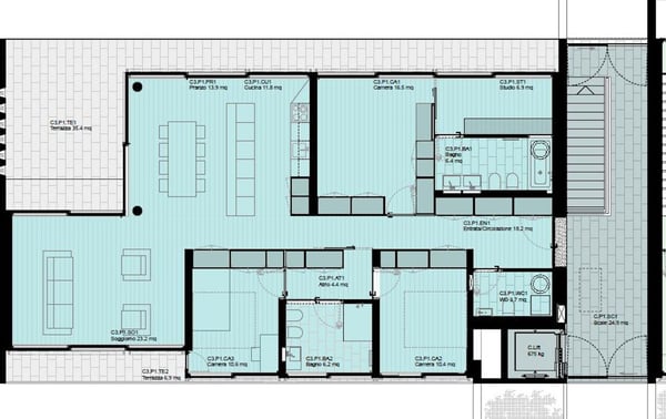 ELEGANTE ATTICO CON VISTA LAGO 7