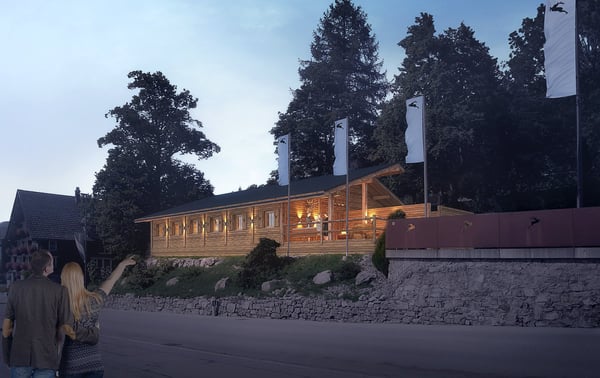 Event Chalet Max (Elementbau ab Platz) 5