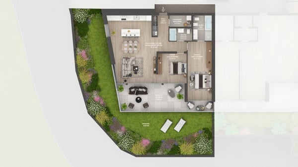 Porta al Paradiso - Locarno Monti - 3.5-Zimmer-Erdgeschoss-Wohnung (W3) 11
