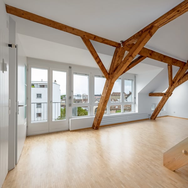 Charmante 3.5-Zimmer-Maisonette-Wohnung mit Blick über Basel 4