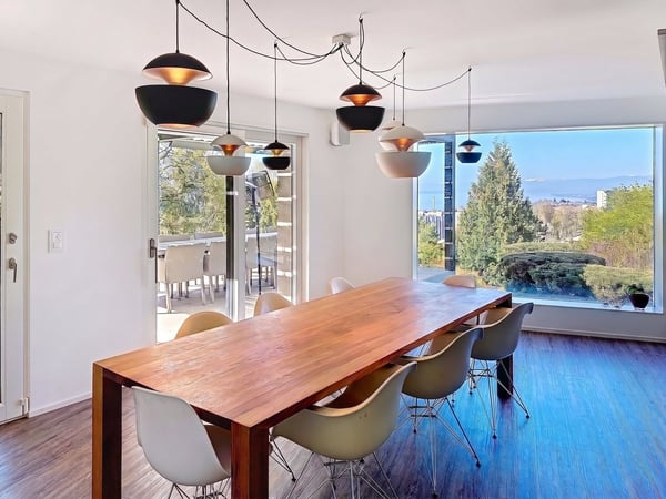 Élégance contemporaine avec vue panoramique sur le Léman 5