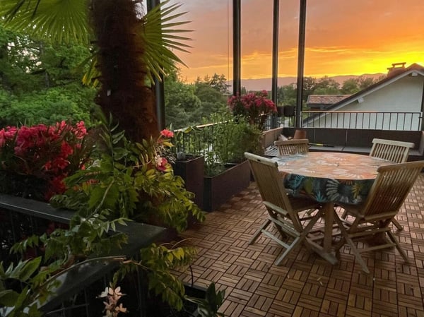 Appartement d'exception avec terrasse panoramique et vue sur le Jura à Presinge 16