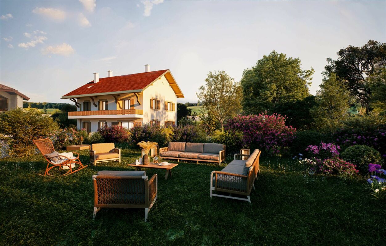Duplex de charme entre nature et sérénité - Hameau de Monniaz avec grand jardin privatif
