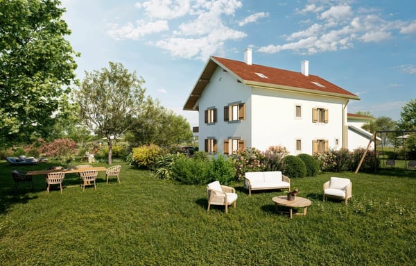 Duplex de charme entre nature et sérénité - Hameau de Monniaz avec grand jardin privatif 10