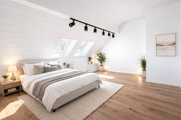 Appartement entièrement rénové en 2026 - Volumes atypiques avec double suite parentale à Puplinge 5