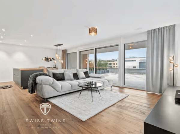 Luxuriöse 1.5-Zimmer-Terrassenwohnung mit 132m² Privat-Terrasse und traumhafter Aussicht auf Pilatus & Rigi 9