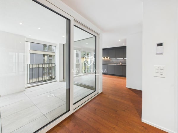 Urbaner Luxus trifft Ruhe - Stilvolle 1.5-Zimmer-Wohnung mit CarLift 3