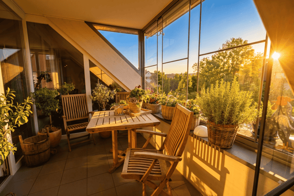 kühle, gemütliche 5.5-Zimmer-Dach-Wohnung in Hettlingen 2