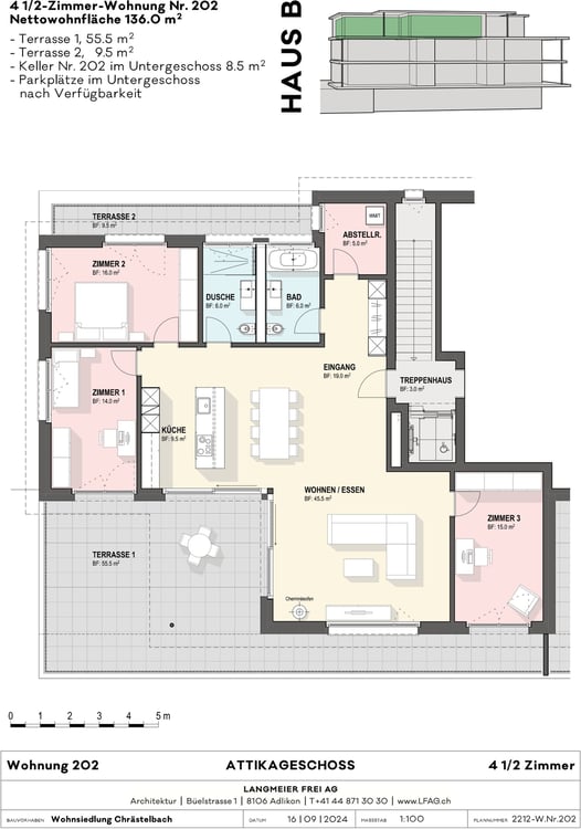 Sonniger Attika-Traum mit Schwedenofen 11