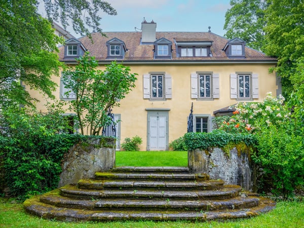 Domaine Mercier, une maison de maître du XVIIIe dans son parc de 4'000m2 2
