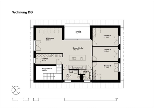 Erstvermietung moderner und lichtdurchfluteter 1.5-Zimmer Wohnungen 16