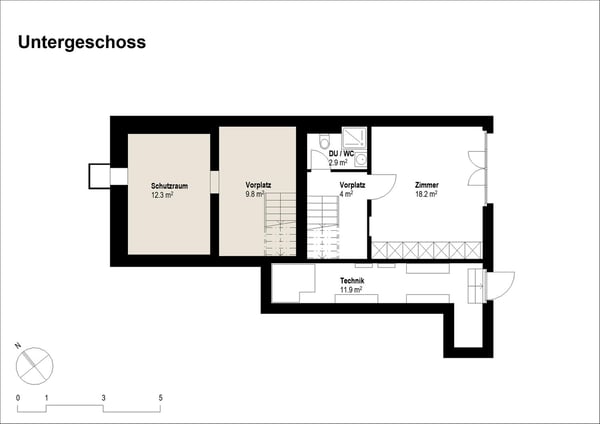 Attraktive 1.5-Zimmer-Gartenwohnung in ruhigem Wohnquartier 12