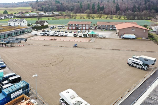 Parkplatz für Wohnmobil, Camper und Wohnwagen zwischen Schaffhausen und Diessenhofen 2